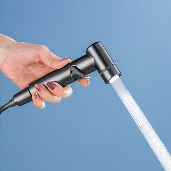 Spray Dusjhode Baderomssprøyte SØLV silver