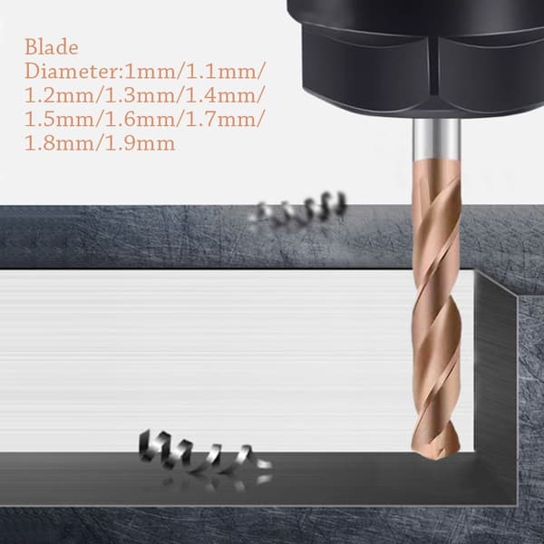 Endfræser fræser fræser 1,2MM 1.2mm