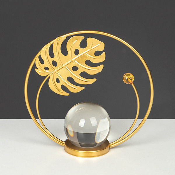 Turtle Back Leaf Display Holder Crystal Ball Basse 2 2 2