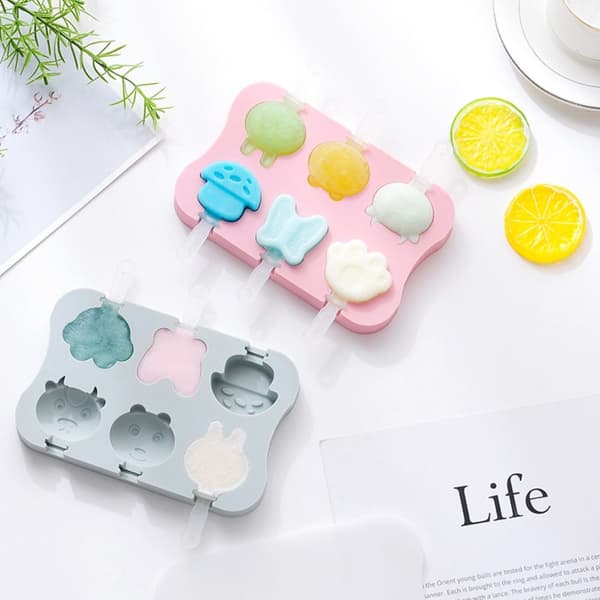 2st Popsicles Molds Frys Form Popsicle Maker 2pcs