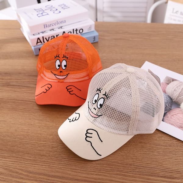 Barn Mesh Baseball Cap Barnehatter ORANSJE orange