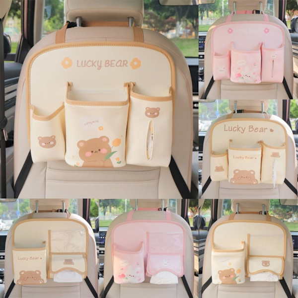 Bil Baksete Oppbevaringspose Tissue Box A2 A2 A2