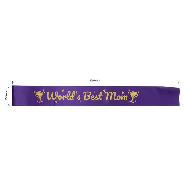 4 STK satengbånd Rituelle stropper LILLA Purple