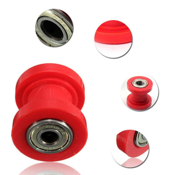 Drivkedja Rullremskiva Hjulslid VIT 10MM White 10mm