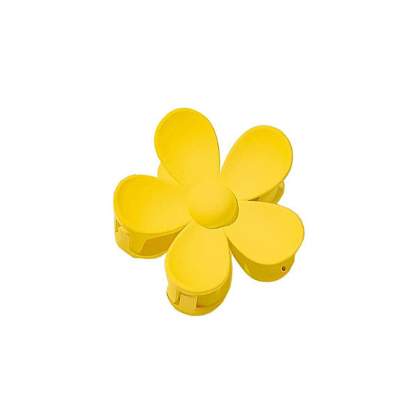 3ST Hårkloklämmor Blomma GUL yellow