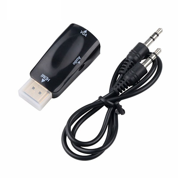 HDMI til VGA-adapter HDMI til VGA-konverter HANN TIL KVINNE HANN male to female