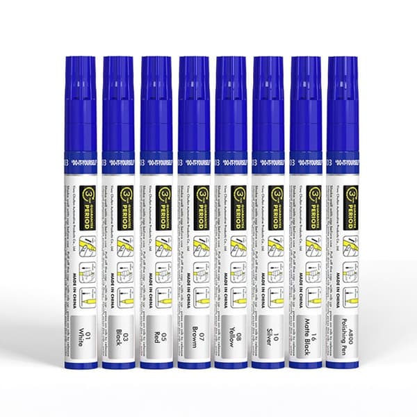2st Bilfärg Fix Penna Auto Paint Repair Pensel SILVER silver