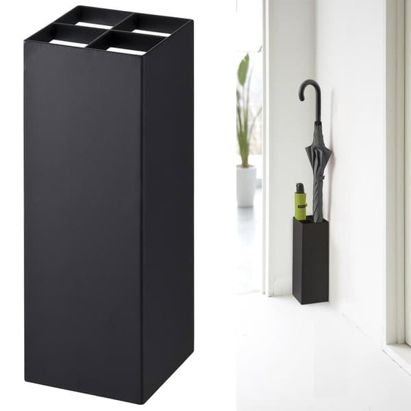 Paraplyopbevaringsstativ Paraplyholder SORT Black