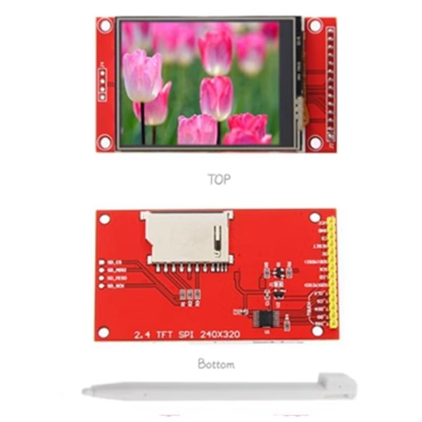 2,4" SPI TFT LCD-skärm Touch Panel LCD Touch Screen Shield