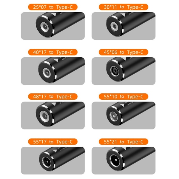 Muuntimen power 5,5 x 2,1 mm 5,5 x 2,1 mm 5.5x2.1mm