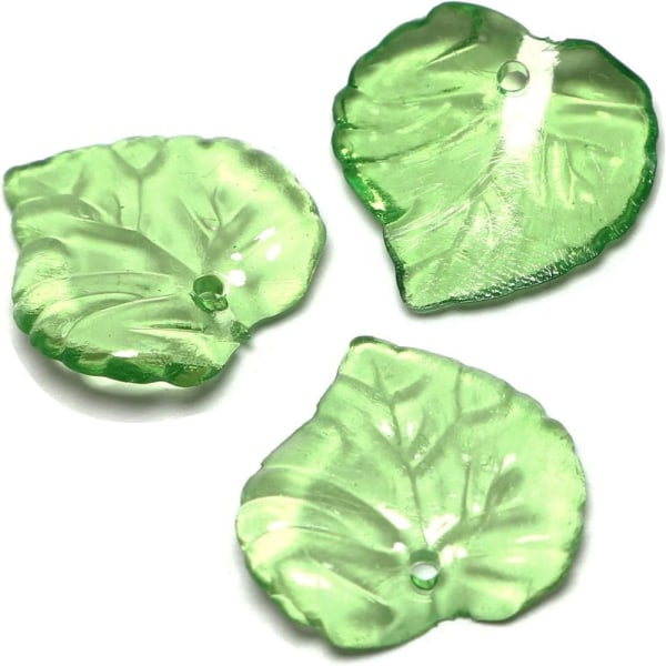 200 stk Bladanheng Bladform perle-smykker