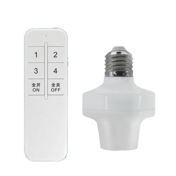 Smart Timer Switch E27 Lamphållare 4 4 4