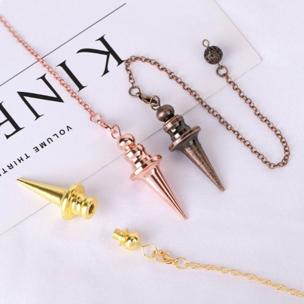 Reiki Pendel Pendel Pendel Reiki GULL Gold