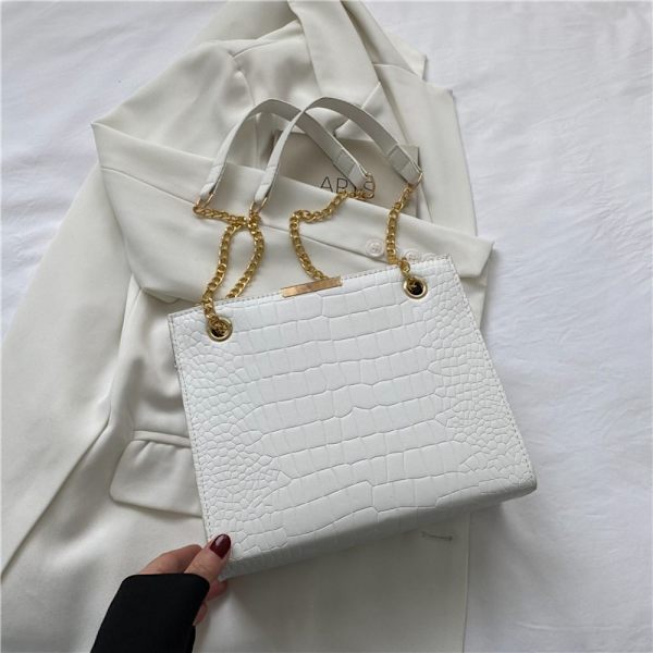 Axelväska Crossbody-väska VIT white