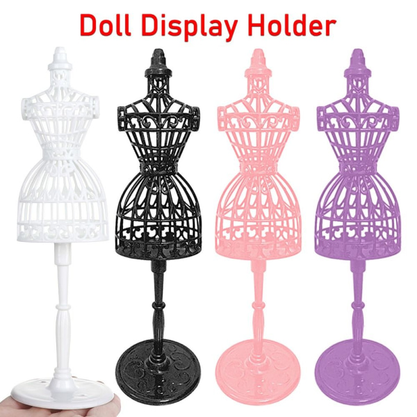 Dock Display Hållare Klänning Kläder Skyltdocka LILA purple