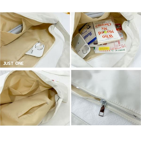 Dumpling Bag Totes Håndveske HVIT white