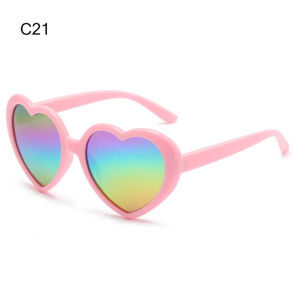 Polariserede hjertesolbriller Hjerteformede solbriller C21 C21 C21