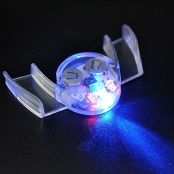 Mun Tänder Guard Light Up Mouth Braces Glow Tänder 2pcs