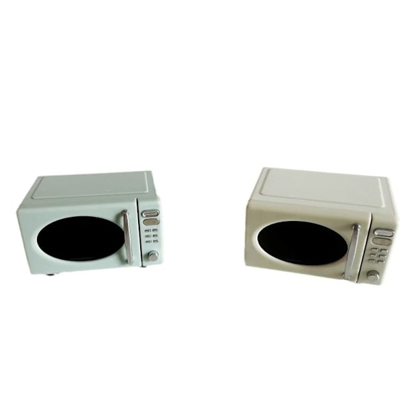 Dockskåp Mikrougn Miniatyrmatångare VIT MIKROUGN white micro oven-micro oven