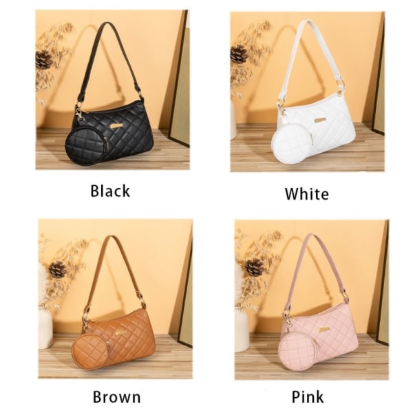 Taske med Pouch Underarm Taske SORT black
