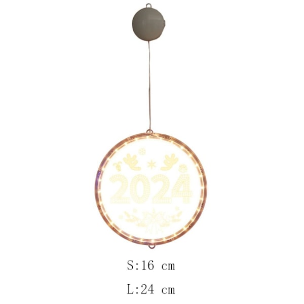 God jul LED-lys 2024-lys S2024 2024 S2024