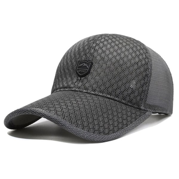 Baseballkasket Trucker Hat MØRKE GRÅ dark gray