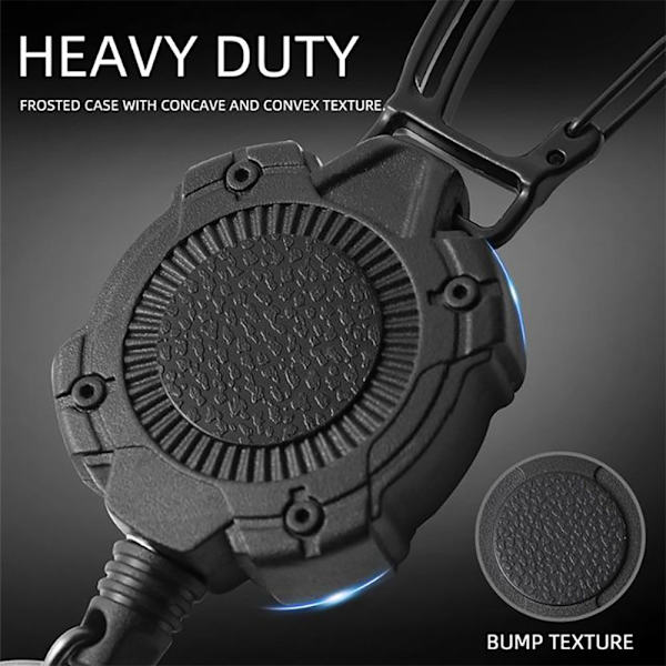 Udtrækkelig badgeholder Heavy Duty SET2 SET2 Set2