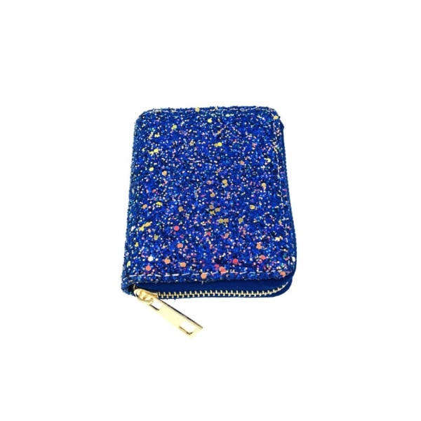 Glitter-pailletter møntpung med lynlås 4 4 4