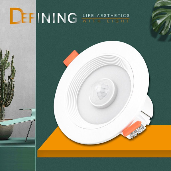 LED Loftslys Downlight 5WCOLD WHITE COLD WHITE 5WCold White