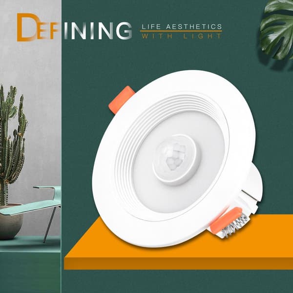 LED Takljus Downlight 3WWARM VIT VARM VIT 3WWarm White