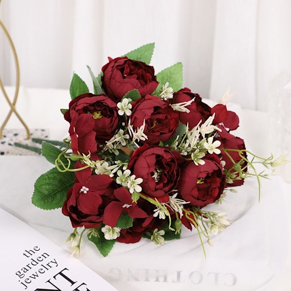 Kunstige blomster Fake Flower CLARET claret