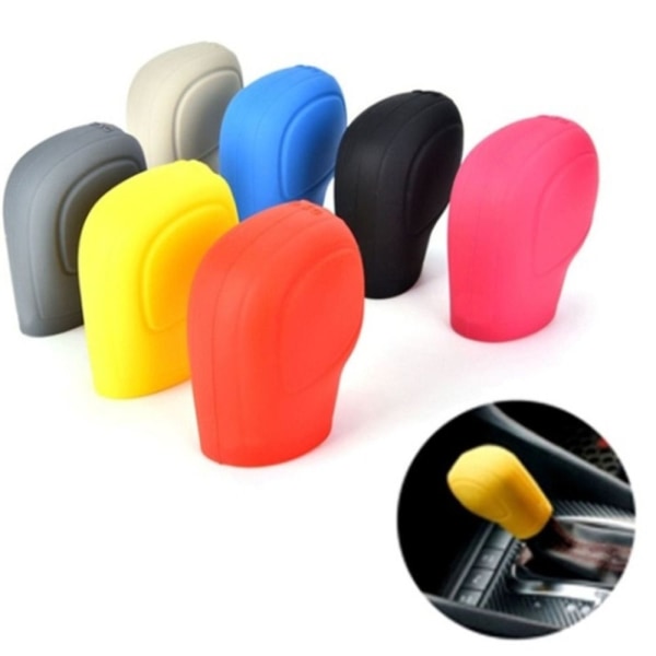 Bil Gear Skift Knop Cover Gear Skift Knop Cover GUL yellow