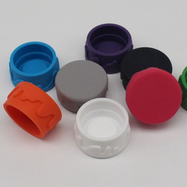 Vinflaskpropp Cap LJUSBLÅ 4ST 4ST Light Blue 4Pcs-4Pcs