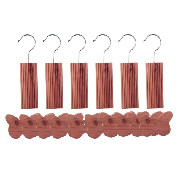 12 kpl/16 kpl Cedar Blocks vaatteiden säilytykseen Cedar COUNT (PACK Count (Pack of 12)