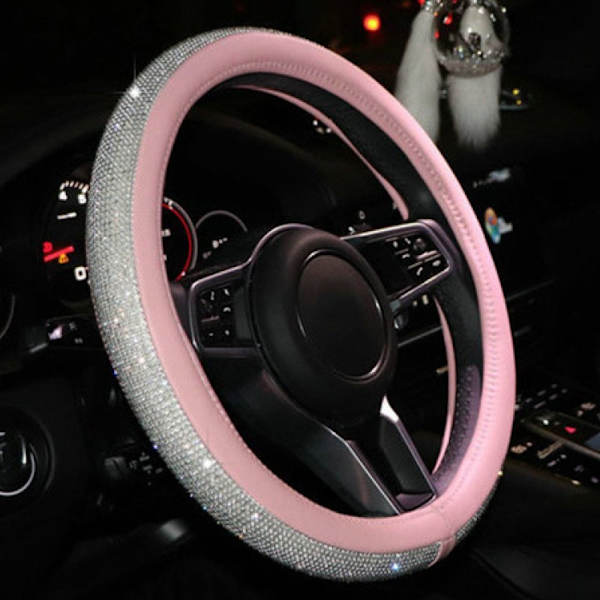 Bil Rhinestones Rat Cover Bil Rat Pink white
