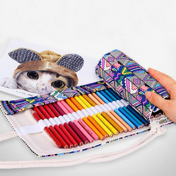 Pen Curtain Pen Bag 72 HOLES 72 HOLES 72 Holes