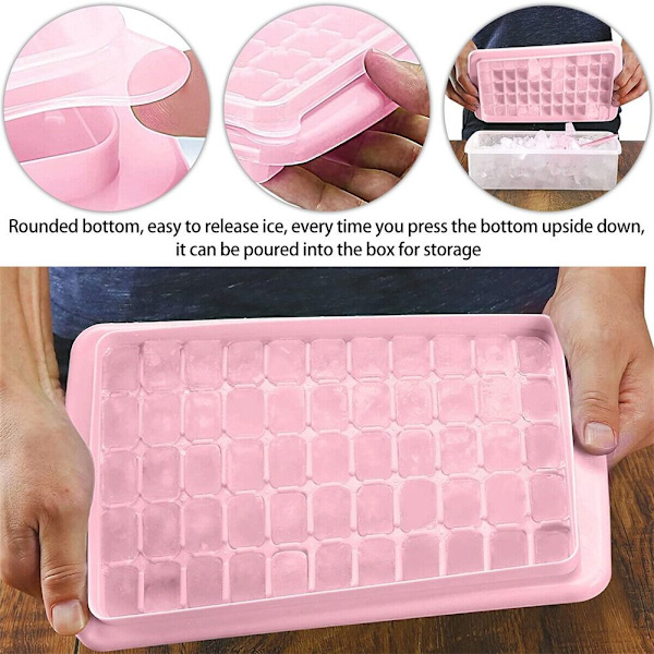 Ice Cube Bakke Is Firkantet Form PINK 33 GIRDS 33 GIRDS Pink 33 Girds-33 Girds