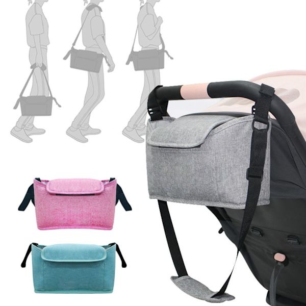 Vaunulaukku vaunujen vaunujen organizer PINK pink