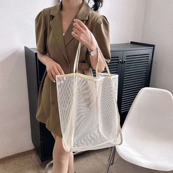 Mesh Axelväska Handväska GRÖN green