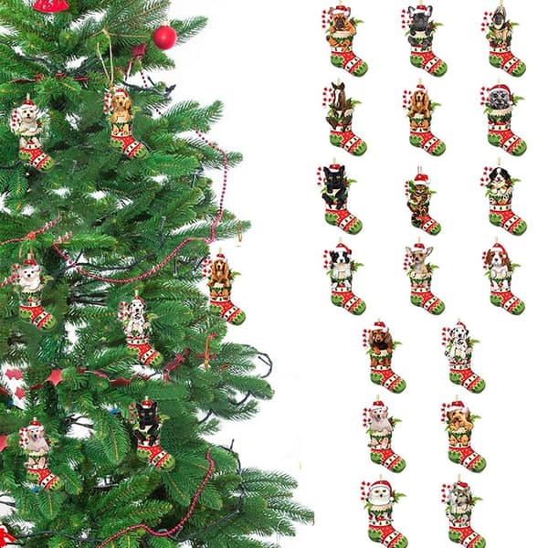 Christmas Elf Doll Pendan Julgransprydnad A A A