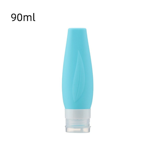 Reseflaskor Påfyllningsbar flaska BLÅ 90ML 90ML blue 90ml-90ml