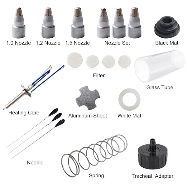Sähköinen juotosaseman osat Vaihda lisävarusteet SUUTIN Nozzle Set