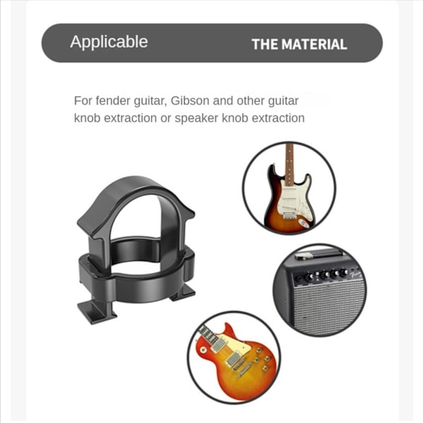 Guitar Knob Puller Tool Pullit Knob Puller RED Red
