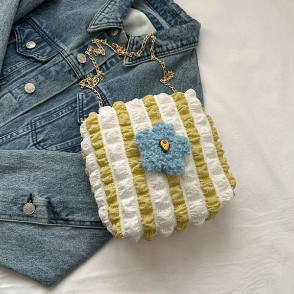 Bubble Bag Kangaskassi VALKOINEN white