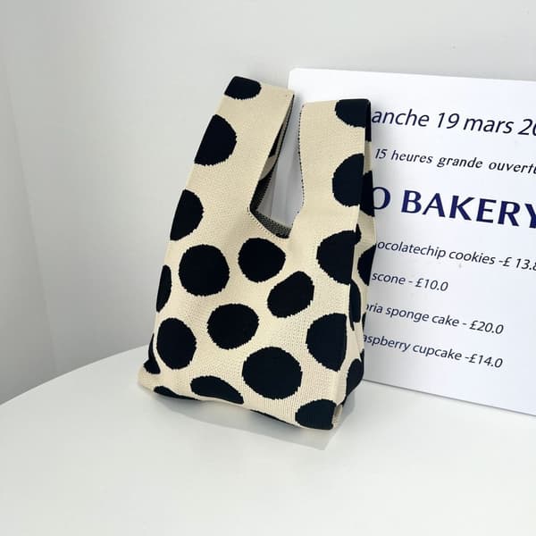 Strik Håndtaske Knot Håndledstaske SORT black