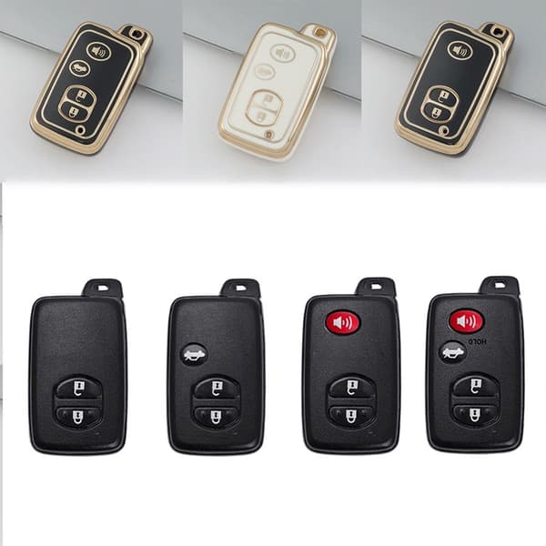 Bilnøglekasse Nøglekasse Cover HVID 2 KNAP 2 KNAP White 2 Button-2 Button