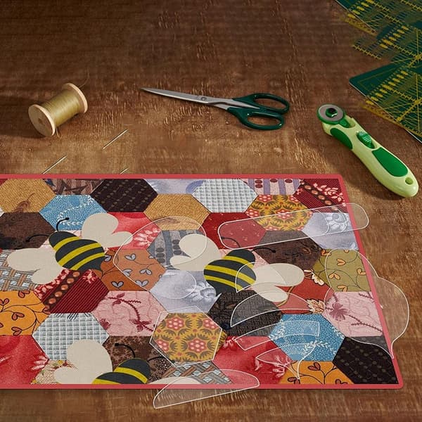Quiltskabelonsæt Patchwork linealsæt 6INCH 6INCH 6inch