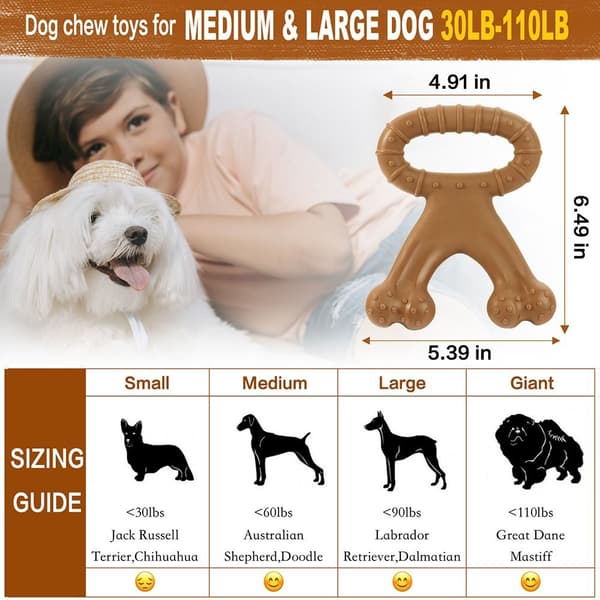 Dog Bone Interactive Dog Toy Bite