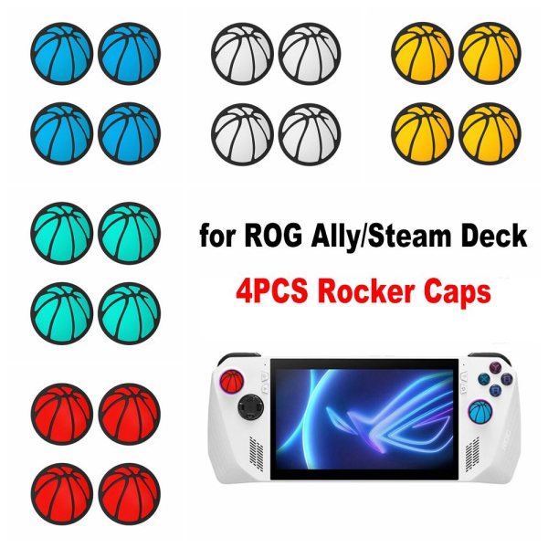 4 kpl Rocker Caps Joystick Cover SININEN Blue