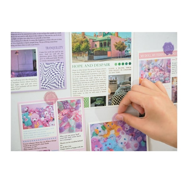 36/54 STK Voksforseglingsstempel-stempelklistremerker C(36PCS) C(36PCS) C(36PCS)